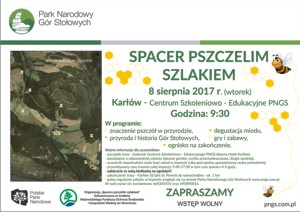 Wielki Dzień Pszczół - plakat